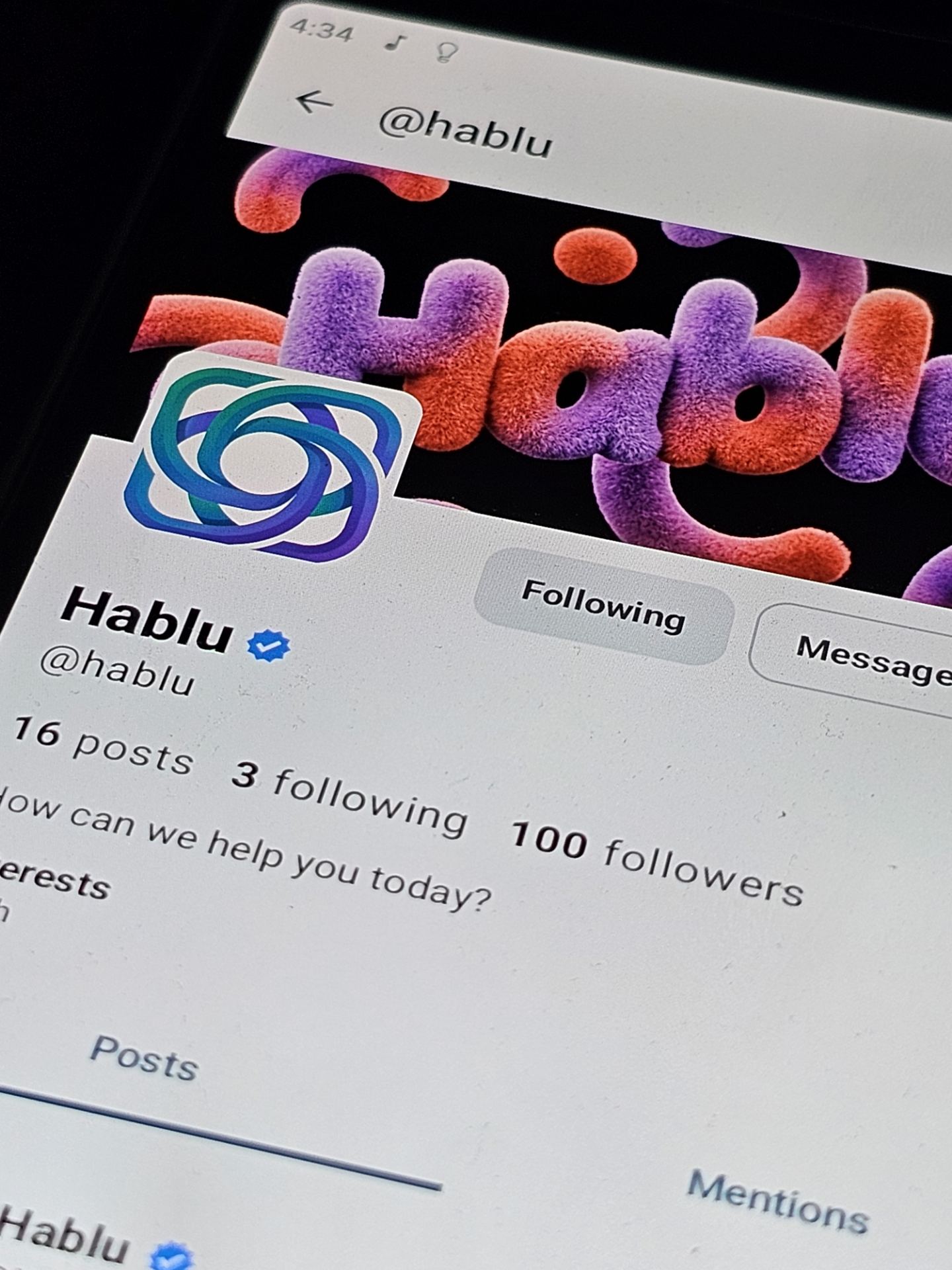 Hey! ๐ Check out Hablu, our social platform for photographers, travel lovers, and mobile photography enthusiasts! ๐ธ๐
Download Hablu from the Google Play Store and join our community! โค๏ธ
Hablu โ Capture Moments. Share Your World!